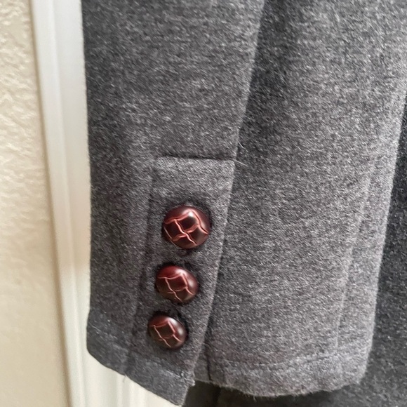 Ralph Lauren Charcoal Blazer with Gold Crest - Picture 9 of 9